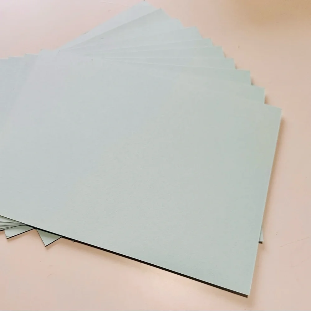 CARDSTOCK WAREHOUSE Pale Blue Thick Paper 10 Sheets 100 lb 8.5”x11”
